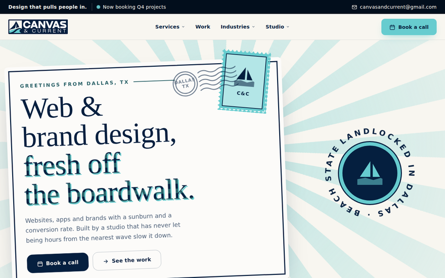 E · Boardwalk homepage at 1280
